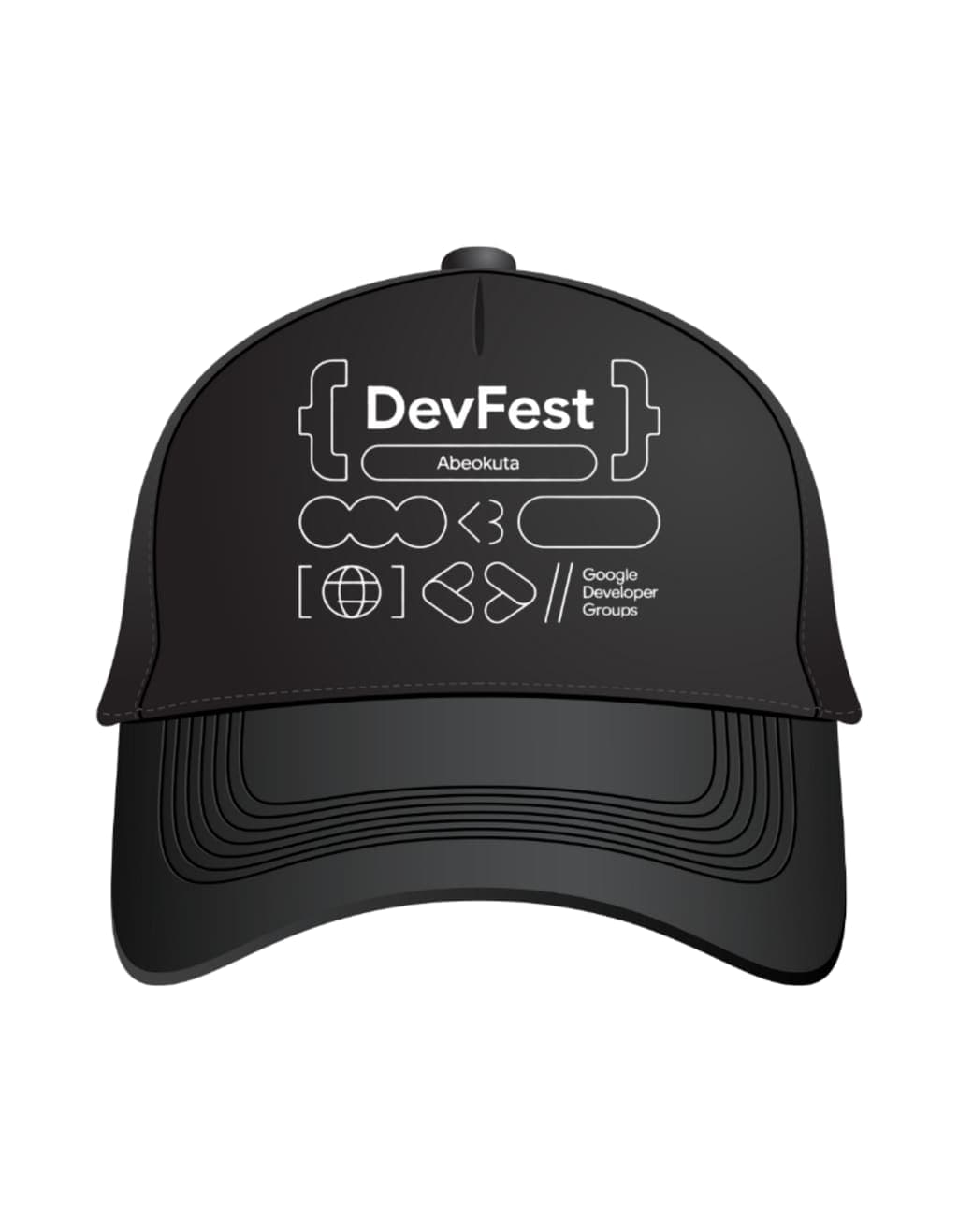 Black Face Cap